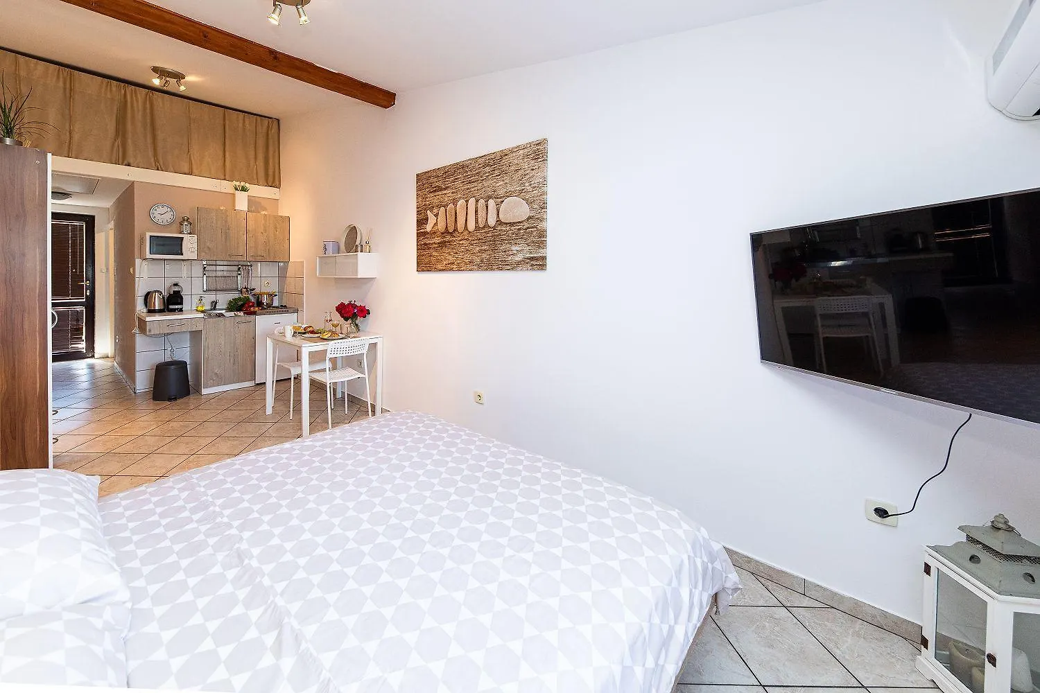 Apartment Charmantes Studio Mit Meerblick, Bikes, Babybett, Grill Crikvenica