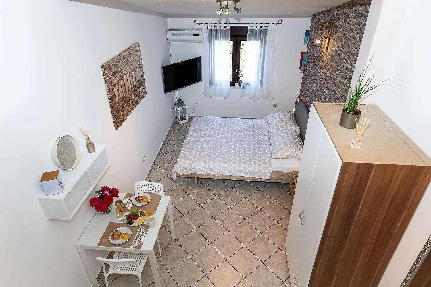 Apartment Charmantes Studio Mit Meerblick, Bikes, Babybett, Grill Crikvenica