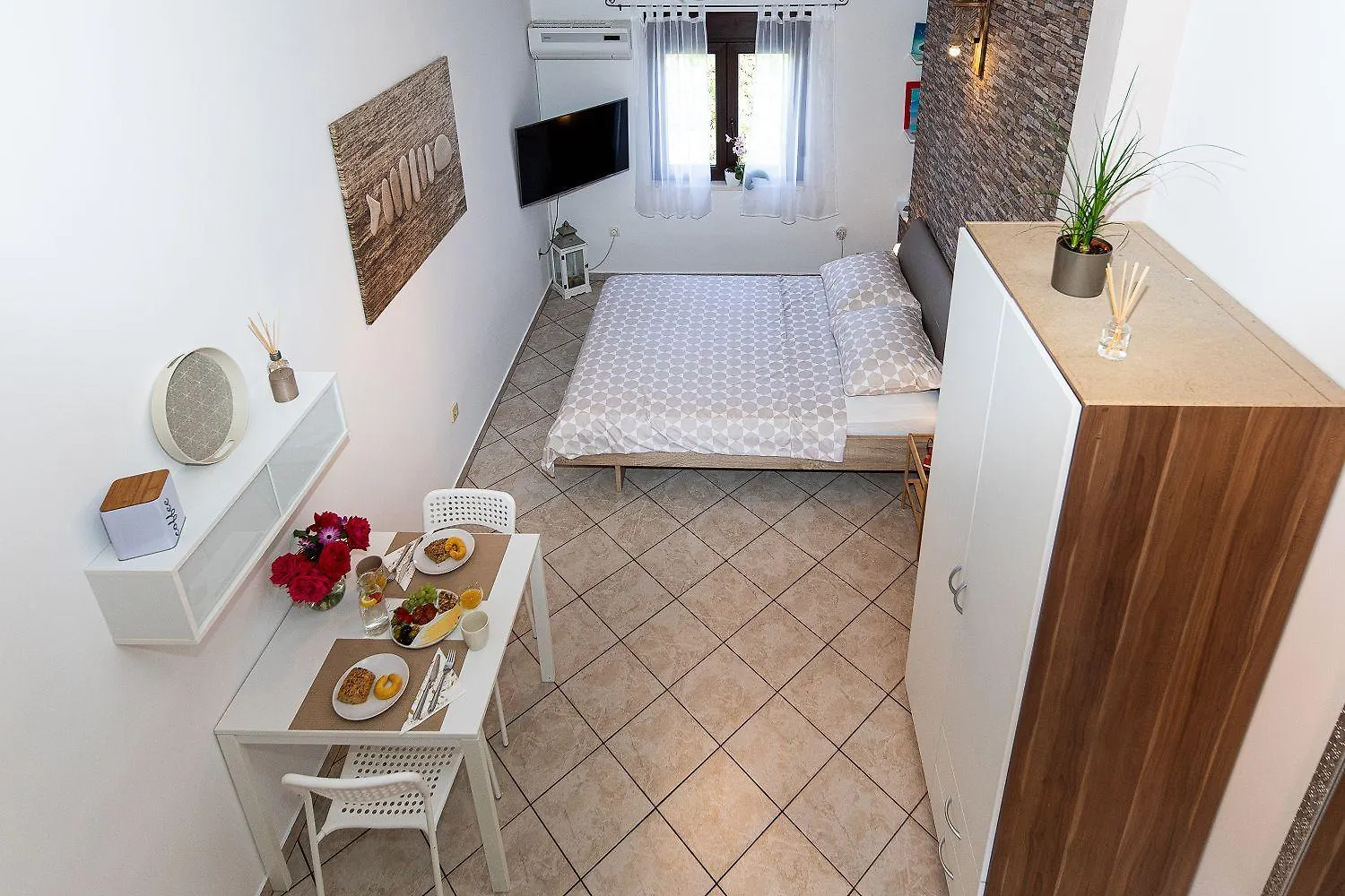 Charmantes Studio Mit Meerblick, Bikes, Babybett, Grill Crikvenica