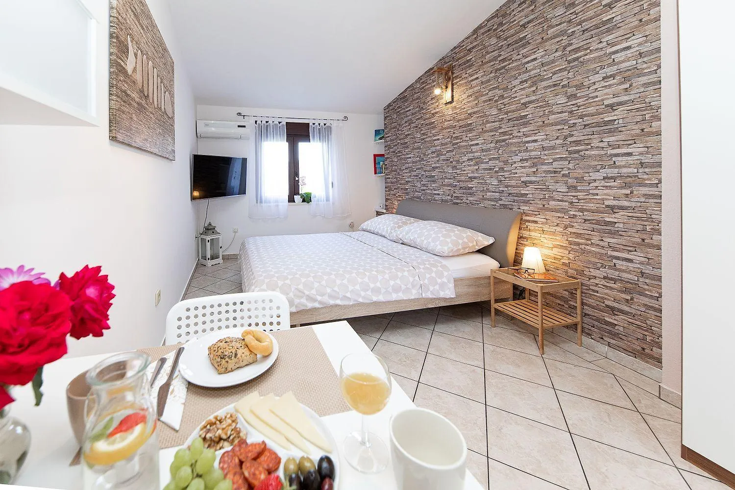 Charmantes Studio Mit Meerblick, Bikes, Babybett, Grill Crikvenica 0*,