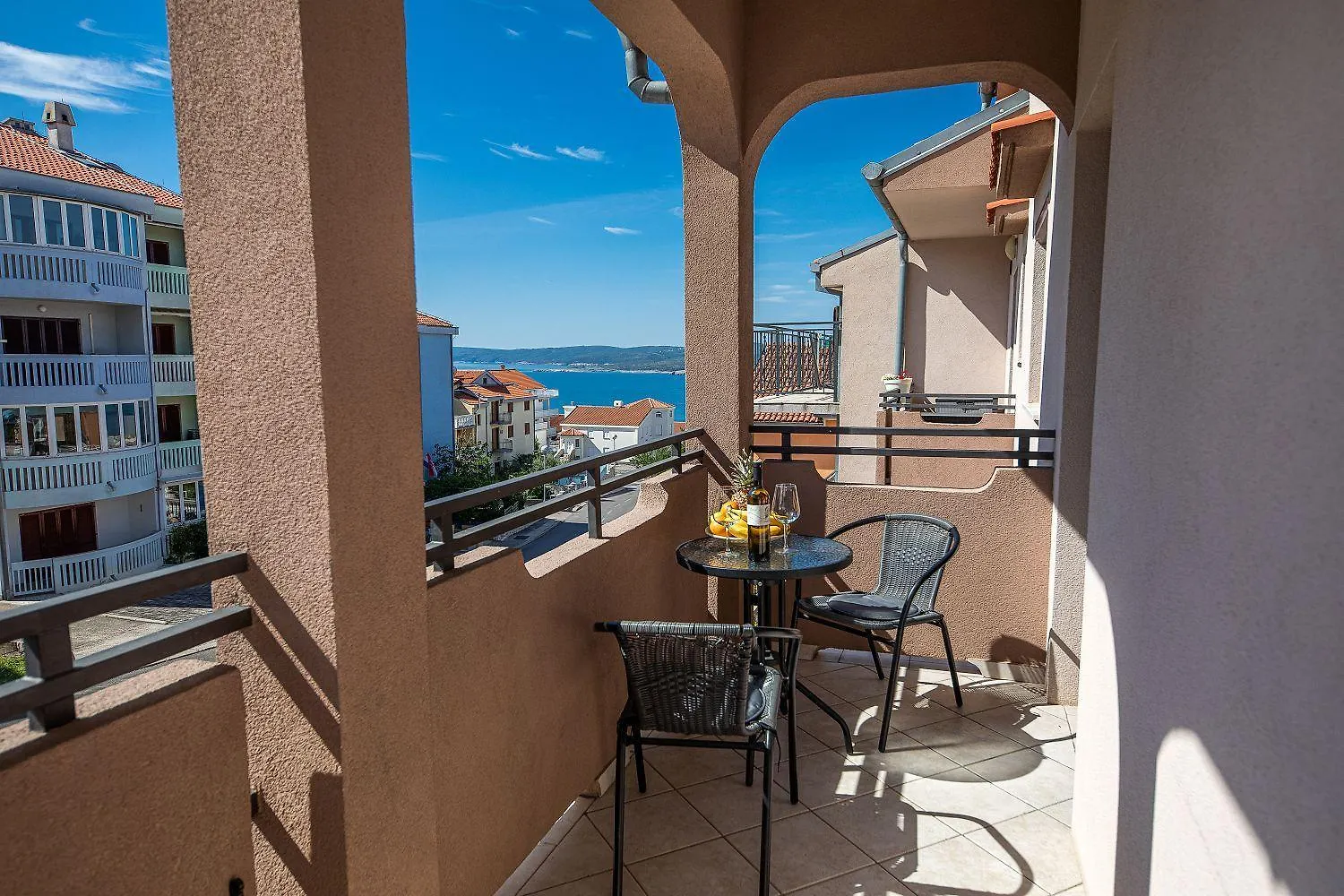 Charmantes Studio Mit Meerblick, Bikes, Babybett, Grill Crikvenica Apartment